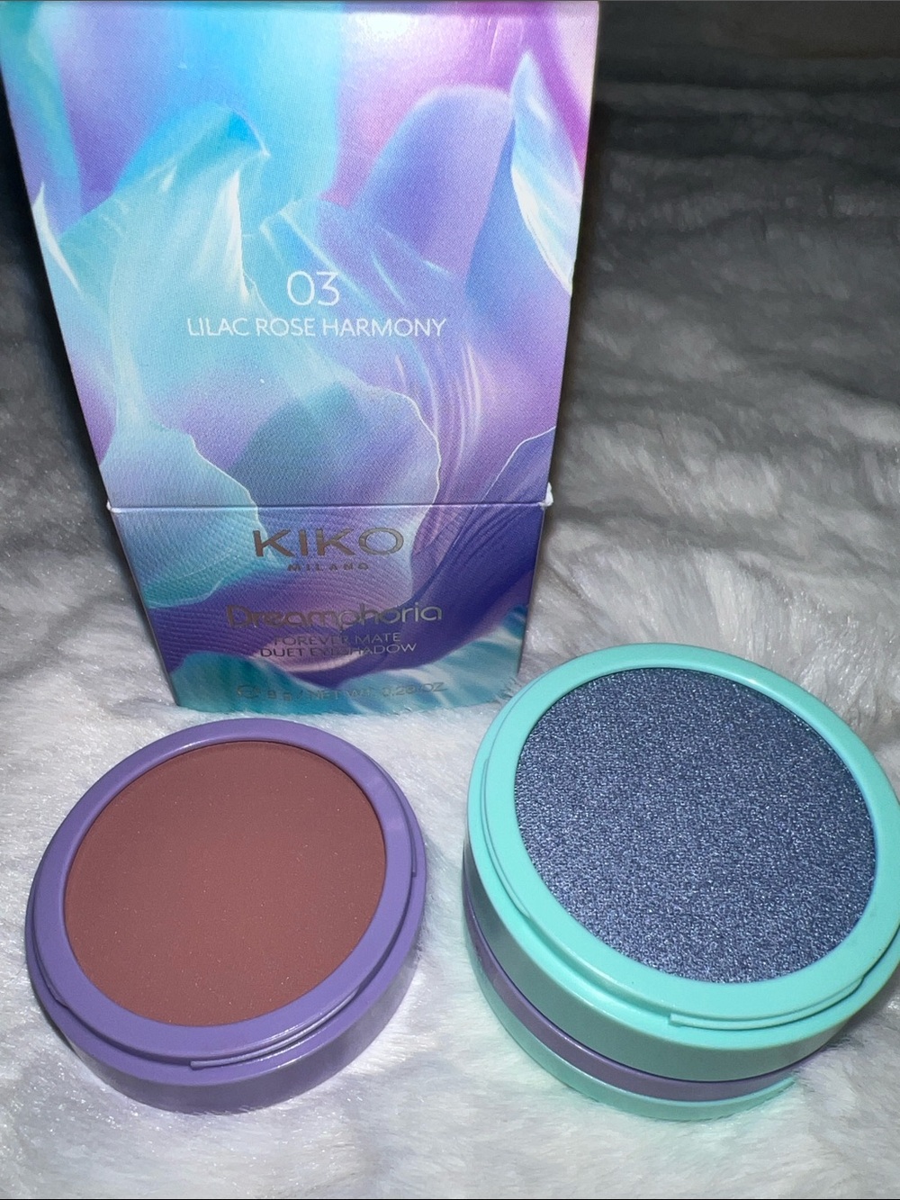 Kiko Milano Dreamphoria Forever Mate Dut Eyeshadow - 03 Lilac Rose Harmony